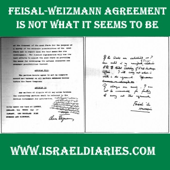 The Feisal-Weizmann Agreement Is Not What it Appears