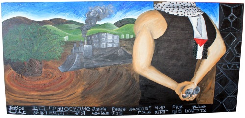 antisemitic mural at york university