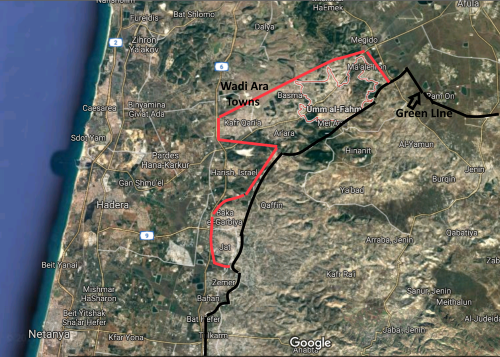 wadi ara towns proposed for exchange
