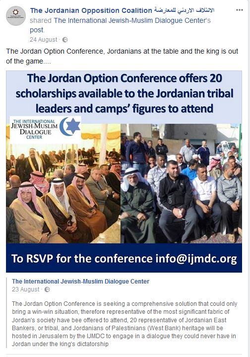 Jordan Is Palestine Conference