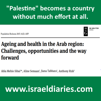 “Palestine” Becomes A Country Without Much Effort At All