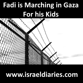 Fadi is Marching in Gaza for His Kids