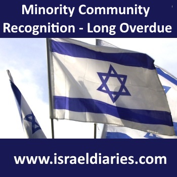 Minority Community Recognition — Long Overdue!