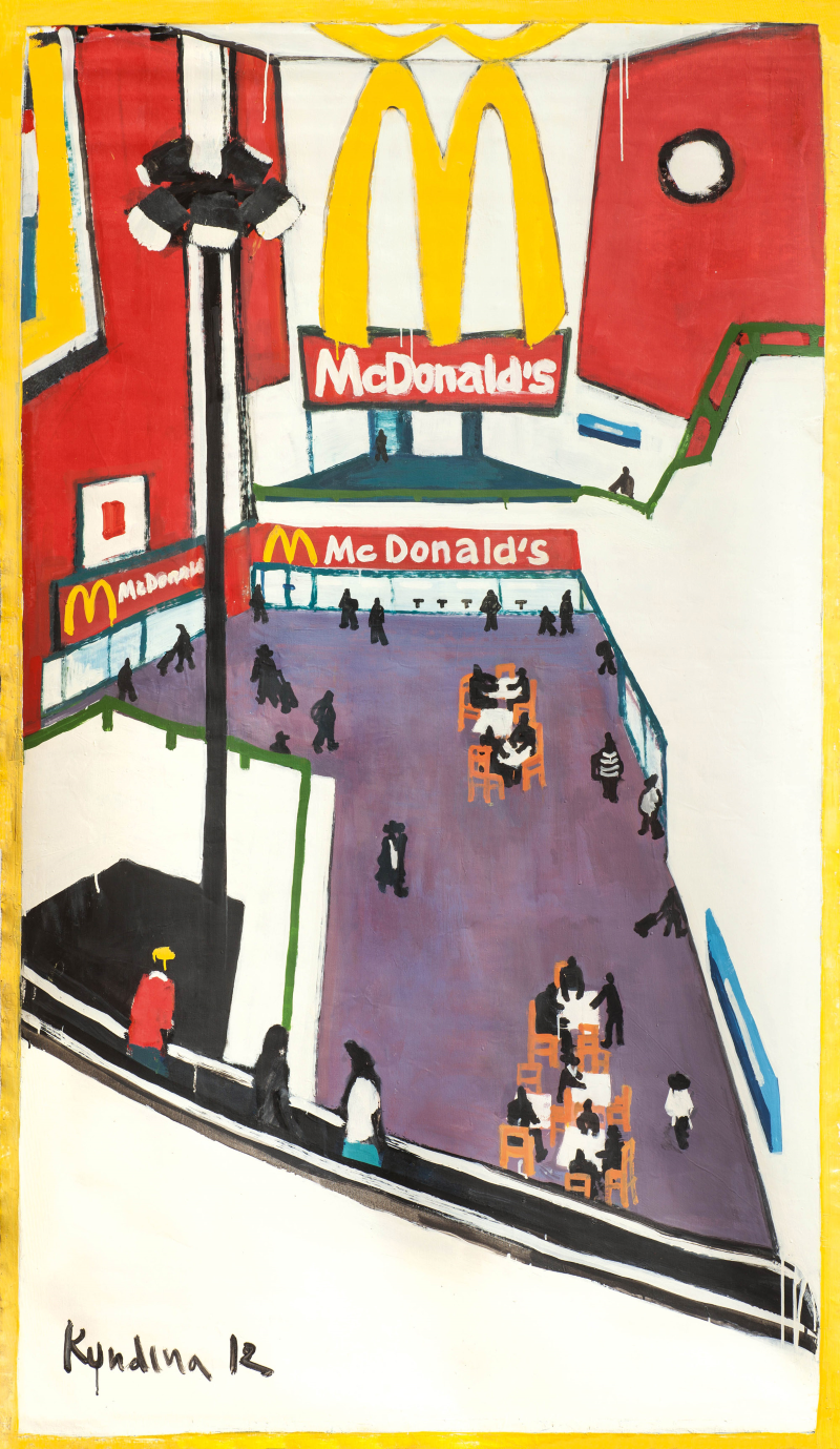 Olga Kundina - Haredi Jews in McDonald's