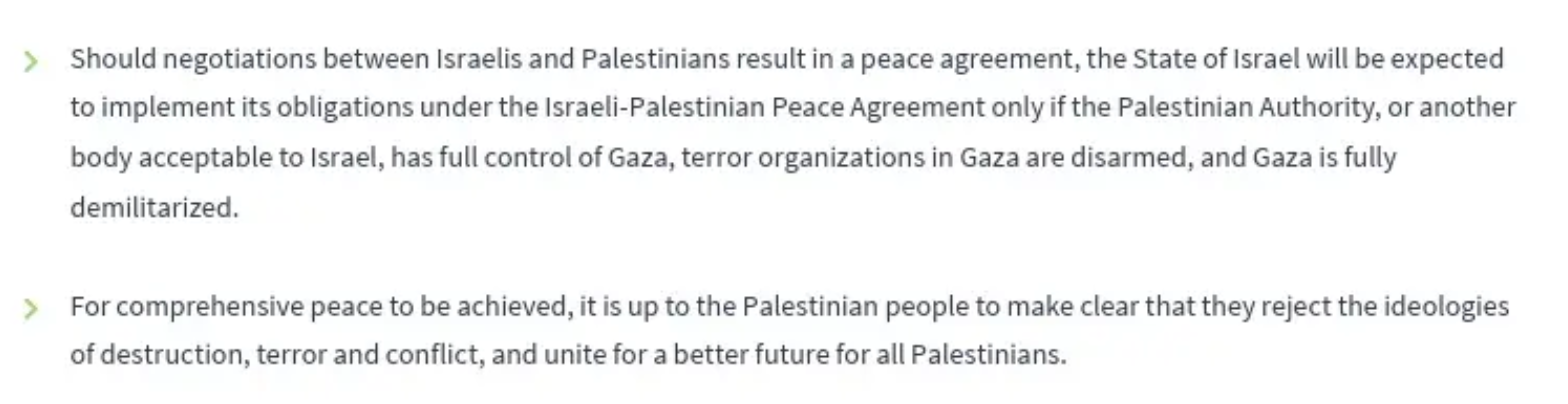 what the deal says about obligations to stop terrorism