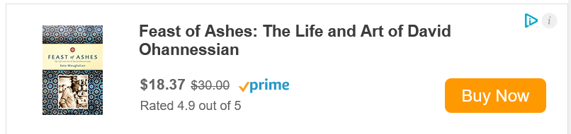 Amazon listing for book on David Ohannessian