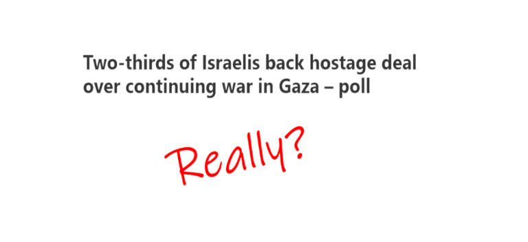 The poll that gets quoted and the poll that does not