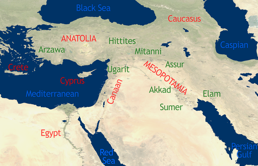 Ancient Orient for discussion about the origin of the Palestinians