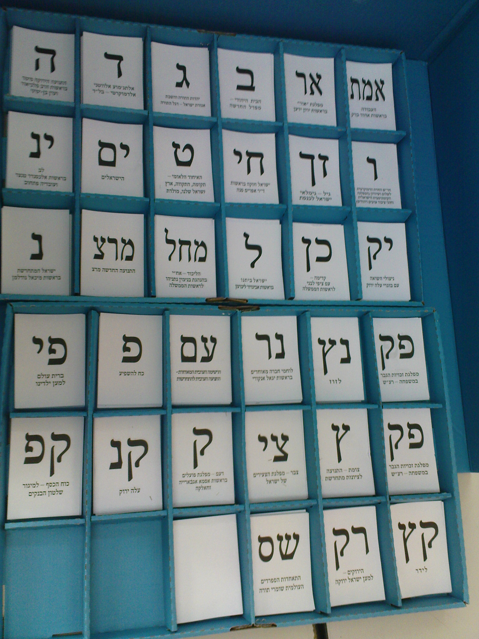 Israeli electoral system