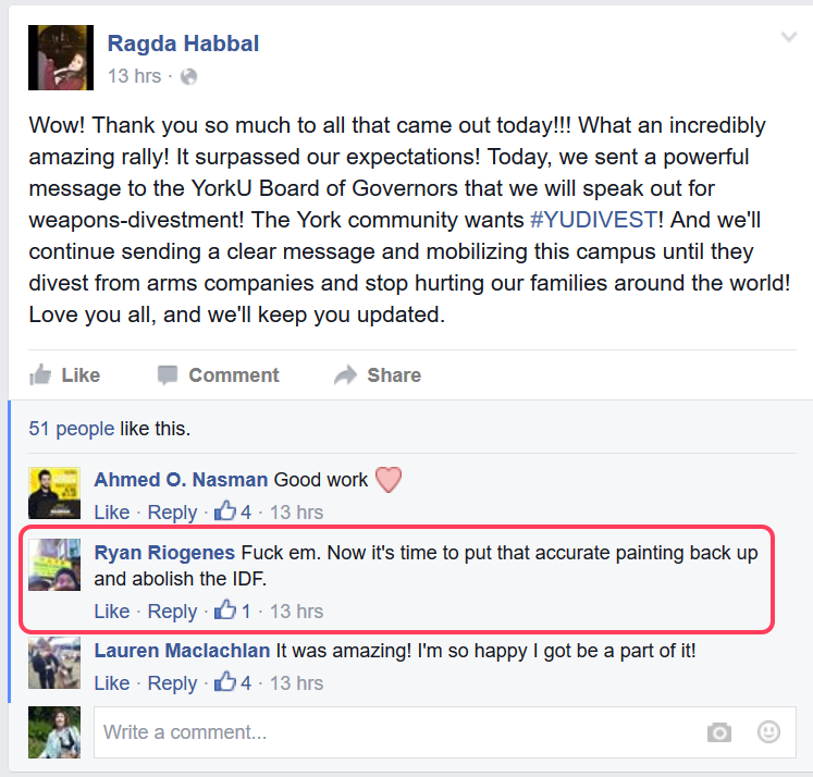 JDL, #YUDIVEST, York University