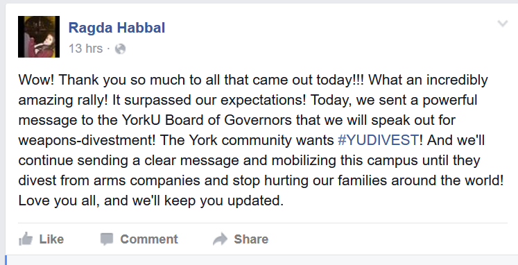 JDL, #YUDIVEST, York University